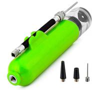 YIXANNX Bomba portátil, inflador de fútbol de plástico, Pelota Yoga para fútbol, Herramienta Inflable, inflado a Mano, Patio recreo doméstico, Verde