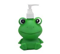 YIXANNX Botella de loción para niños, resistente y recargable, divertida y práctica, ideal para baños y cocinas. Botella de gel ducha para niños, recargable, para loción, Rana