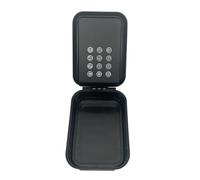 YIXANNX Caja de Seguridad inalámbrica de Aluminio con Cerradura de,Negro | llave con contraseña.