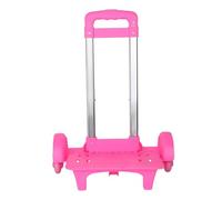 YIXANNX Carro para subir escaleras con 6 ruedas, plegable para facilitar su manejo y transporte de equipaje. Carretilla con ruedas para viajar. Sube escaleras plegable para , Rosa