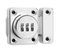 YIXANNX Cerradura de gabinete segura con combinación de contraseña personalizable para una verdadera ausencia llave. Ya no tendrás que preocuparte por perder las llaves, plata, Estilo 1