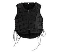 YIXANNX Chaleco Ecuestre Absorción de Golpes Relleno Alargado Transpirable Seguridad Montar a Caballo Chaleco Protector del Cuerpo con Cremallera Deportes, SG