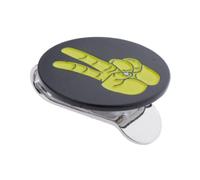 YIXANNX Cinturones y Bolsillos. Clip magnético para Gorra con patrón de Gesto Personalizado en Marcador de Pelota Golf. Clip magnético para Gorra Golf, Visera Especial y Moderna, Tipo C563