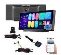 YIXANNX Compatible con Wireless y Android Auto. Conéctate sin Problemas a la Radio estéreo portátil con Pantalla táctil HD IPS de 26 Pulgadas. Incluye