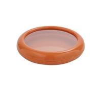 YIXANNX Contenedor antioxidante para mantenimiento fresco de frutas y verduras, cubierta de conservación sellada fresca para almacenamiento en refrigerador ABS, marrón