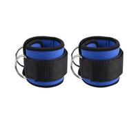 YIXANNX Correa de tobillo para ejercicios de fuerza y flexibilidad, ideal para extensiones piernas, abductores cadera y entrenamiento con banda elástica. Incluye cinta sujeción nailon y