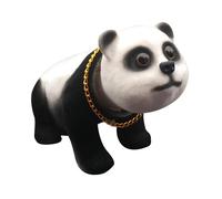 YIXANNX Decoración para salpicadero de Coche, emulación, Figuras Creativas para salpicadero de Coche, Bonita Escultura de Resina, Duradera, Decorativa, Regalo, decoración, Panda