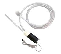 YIXANNX Dispositivo de succión portátil, mini bomba eléctrica para vino, motor potente, equipo de elaboración cerveza doméstico fácil, accesorios versátiles, filtros sifón, tubo, bomba sifón