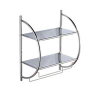 YIXANNX El Estante para Toallas Moon Shelf de Hotel Furniture Convierte | ingeniosamente el espacio de la pared en una amplia zona de almacenamiento para artículos de baño.