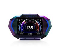 YIXANNX El velocímetro HUD para automóvil, Duradero y fácil de Instalar, Mejora la Seguridad de conducción con un ángulo visión Amplio, Pantalla Grande hacia Arriba