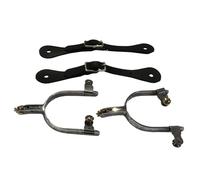 YIXANNX Espuela de vaquero estilo antiguo para hombres y mujeres, equipo deportivo para competición, fiesta, resistente, para montar al aire libre, experiencia de usuario, accesorios para equitación