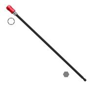 YIXANNX Extensión de portapuntas de destornillador de acero inoxidable de largo alcance de 14 pulgadas, portapuntas de destornillador magnético de metal, 300 mm