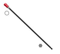 YIXANNX Extensión de portapuntas de destornillador de acero inoxidable de largo alcance de 14 pulgadas, portapuntas de destornillador magnético de metal, 350 mm