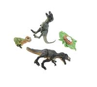 YIXANNX Figuras de Ciclo de Vida Dinosaurios, Juguetes educativos simulación, Modelo decoración Realista para Fiesta cumpleaños niñas, Modelo Crecimiento Animal del Ciclo Vida