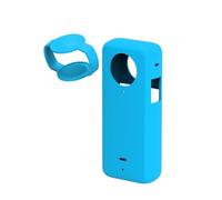 YIXANNX Funda de Silicona para cámara X3 - Buena sensación de Mano Protectores Lentes Gel sílice No daña la cámara, Azul