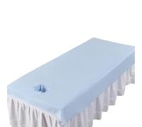 YIXANNX Funda para Camilla de Belleza, Funda para Camilla de Masaje, sábana Protectora Gruesa para salón con Orificio Facial, Alfombrilla Absorbente para, mi, 200 * 110 cm