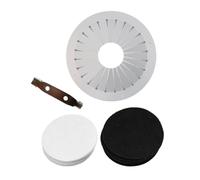 YIXANNX Herramienta para Hacer Flores de Cinta, Plantilla para Crear rosetas, fácil de Crear diseños artesanales únicos, Juego broches Roseta DIY, Herramienta para Hacer, 9 centímetros