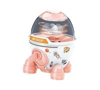 YIXANNX Hucha de Ahorro con Llave y Cerradura, Hecha de ABS, Ideal para fomentar la Conciencia financiera los niños. Regalo para Navidad, cumpleaños y Festivales, Rosa, 16 x 11 x 15.5 cm