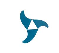 YIXANNX Juego de quillas para Longboard Moderno, con Velocidad y Respuesta. Accesorio de Repuesto para quillas Stand up Paddle.