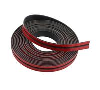 YIXANNX La tira de sellado del techo corredizo del automóvil ofrece resistencia a altas temperaturas y mantiene la flexibilidad al tiempo que proporciona reducción de ruido en, Negro, 14 mm