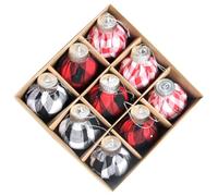 YIXANNX Las Ideas de decoración del árbol de Navidad agregan un Festivo al hogar Decoraciones Bolas navideñas Decoraciones navideñas Decoración del hogar, mi