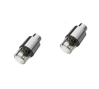 YIXANNX Luz LED Multifuncional para neumáticos de Coche y Motocicleta, Luces de Rueda LED Larga duración para Aspecto Mejorado, Tapa con luz aleación, 2 uds, Verde