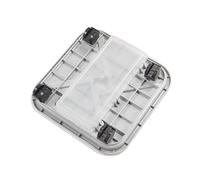 YIXANNX Maceta cuadrada para maceta, soporte para, interior, exterior, sala de estar, dormitorio, platillo, bandeja de recogida agua, Gris, 36cm