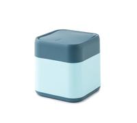 YIXANNX Mantenga su espacio de trabajo limpio y ordenado con nuestro bote de basura oficina Nuestro bote basura está hecho plástico minimalista calidad, Azul oscuro+Li