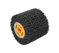 YIXANNX Máquina pulidora de tambor acondicionador con rueda de aletas para trefilado alambre que mejora la eficiencia del pulido en acero inoxidable, aluminio y hierro. Tambor rueda pulidora alto