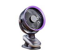 YIXANNX Mini ventilador de carga con luz nocturna, ventilador circulador, experiencia de dondequiera que vayas, mini de ABS con carga y circulación de aire, tipo+1