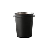 YIXANNX Molinillo de café de acero inoxidable apto para alimentario, junta sin costuras, varios tamaños disponibles, no deja huellas dactilares, fácil limpiar, 53MM, Negro cepillado