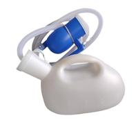 YIXANNX Olla para recolección de orina, botella para orinal masculino para viaje en casa, 2000 ml, viajes por carretera y conducción nocturna, no es fácil