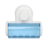 YIXANNX Organizador de soporte para cepillos de dientes con ventosa, montado en la pared, a prueba polvo, instalación rápida y sencilla, también en el baño, colgador para cepillos dientes, soporte