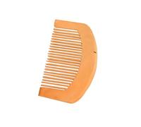 YIXANNX Peine de Para madera portátil para mujer, herramienta de cuidado masaje Natural, inodoro y no tóxico, barbas antiestáticas hechas en Para madera, respetuosas con el medio