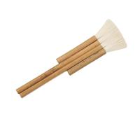 YIXANNX Pinceles de acuarela para artistas, juego de pinceles Hake, pelo cabra, herramientas artísticas bambú, técnicas fáciles pintura con técnicas mixtas, pincel pelo cabra Hake para, 4 filas