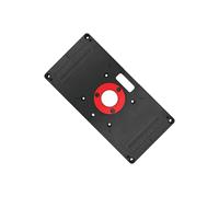 YIXANNX Placa de inserción para de enrutador duradera, máquina corte precisión, tablero abatible aleación aluminio, fácil usar. La placa enrutador Para madera es simple