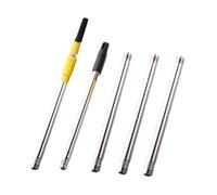 YIXANNX Poste de extensión telescópico de aleación Aluminio para Pintar Paredes y techos Altos. Rodillo Pintura telescópico para revestimientos alfombras, 5 sección