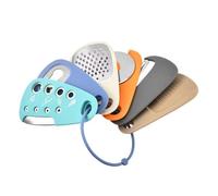 YIXANNX Rallador de queso apilable, utensilio de cocina que no se daña fácilmente, se puede limpiar, enjuague con agua, cortador Pizza multifuncional