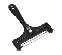 YIXANNX Rebanadora de queso con estilo - Apariencia elegante duradera Rebanadora de queso ampliamente utilizada ajustable Mantequilla segura para, negro