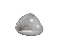 YIXANNX Recipiente dosificador de café en grano, de porcelana, único y fiable, para pesar granos y hojas té, multiusos, duradero y ligero, para cafeterías y restaurantes, gris, 9.8 x 7.5 x 4 cm