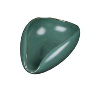 YIXANNX Recipiente dosificador de café en grano, de porcelana, único y fiable, para pesar granos y hojas té, multiusos, duradero y ligero, para cafeterías y restaurantes, verde, 9.8 x 7.5 x 4 cm