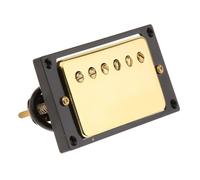 YIXANNX Reemplazo de guitarra eléctrica LP, pastilla de mástil 50 mm con doble riel caliente, piezas metal nuevas, largo x ancho aprox. 9 x 4,5 cm/3,54 1,77 pulgadas, adecuado para piezas guitarra