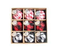 YIXANNX Regalos pensados para Navidad, Adornos Festivos para Todos, iluminación Colorida, Decoraciones de Bolas navideñas, mi