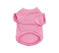 YIXANNX Ropa para Mascotas Abrigos para Mascotas Suave Easeful Multicolor Perros adorables Camisas Lavable Multi-tamaño Letras Sudadera Chaleco, Rosado, XS