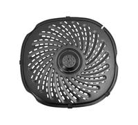 YIXANNX Sartén para parrilla de freidora de aire Bandeja para cocinar y asar Accesorios duraderos Placa antiadherente para freír Accesorio versátil para freidora aire Cesta Pieza repuesto