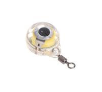 YIXANNX Señuelo de Pesca Luz LED Impermeable Iluminación Colorida Cebo de pez Artificial Plástico Exterior Que Brilla intensamente Lámpara cebos 1.3 cm, Azul