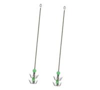 YIXANNX Señuelos Luminosos para calamares, señuelos para langostinos, Pesca Nocturna, equipados con Cuentas Luminosas Que mejoran la Visibilidad y atraen a los Peces. Luminosos para calamares,