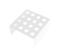 YIXANNX Soporte para cupcakes, resistente para fiestas, expositor de conos de helado que mantiene las golosinas organizadas, etc. Soporte para expositores conos helado, 15x15x7.5cm