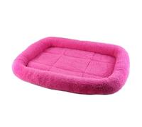 YIXANNX Suave y Duradero, Proporciona un Lugar de Descanso cómodo para Mascotas, Cama para Mascotas, Cama para Gatos, para Perros, fácil de Limpiar, Variedad Colores, Rosa roja, 38 * 28cm, S