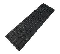 YIXANNX Teclado portátil para el hogar, Teclado Profesional para Juegos, Equipo de Entrada, reemplazo de teclados para Inspiron